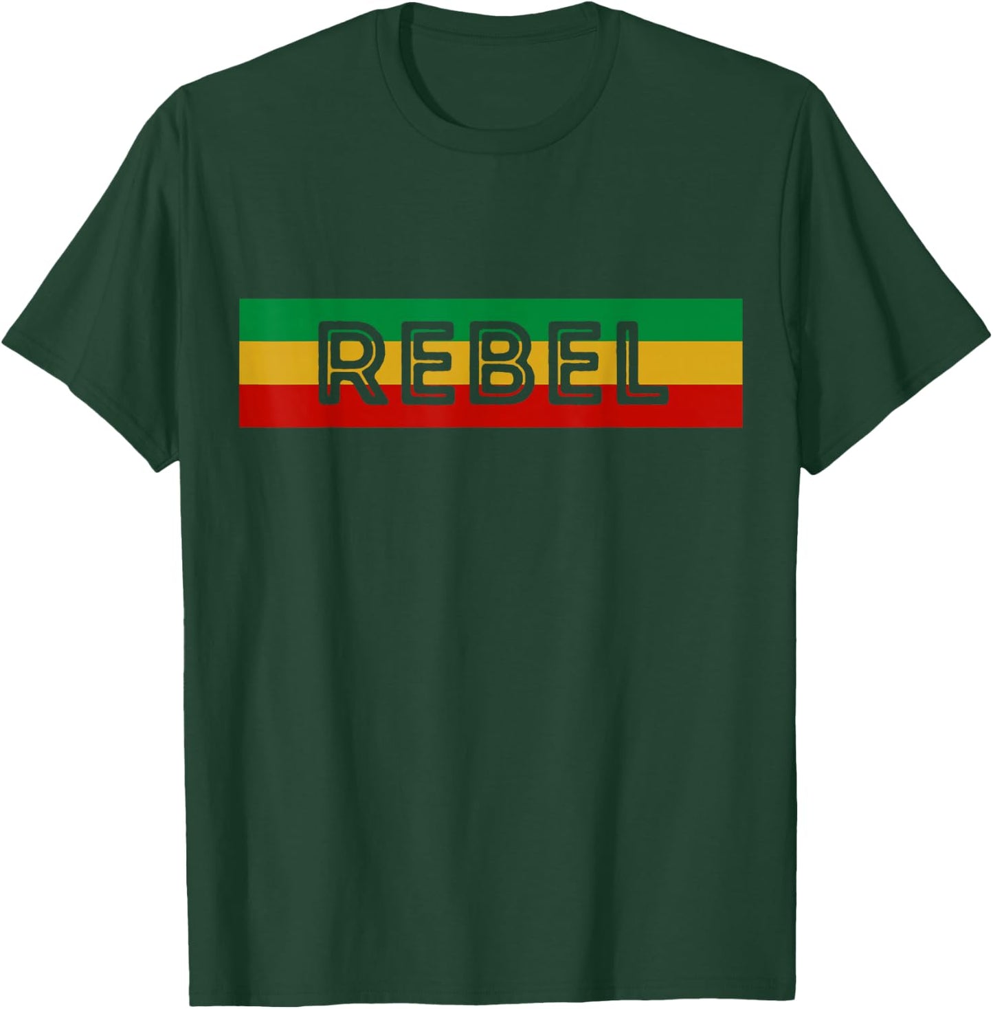 Reggae Rebel T-Shirt - T-Shirt | Forest