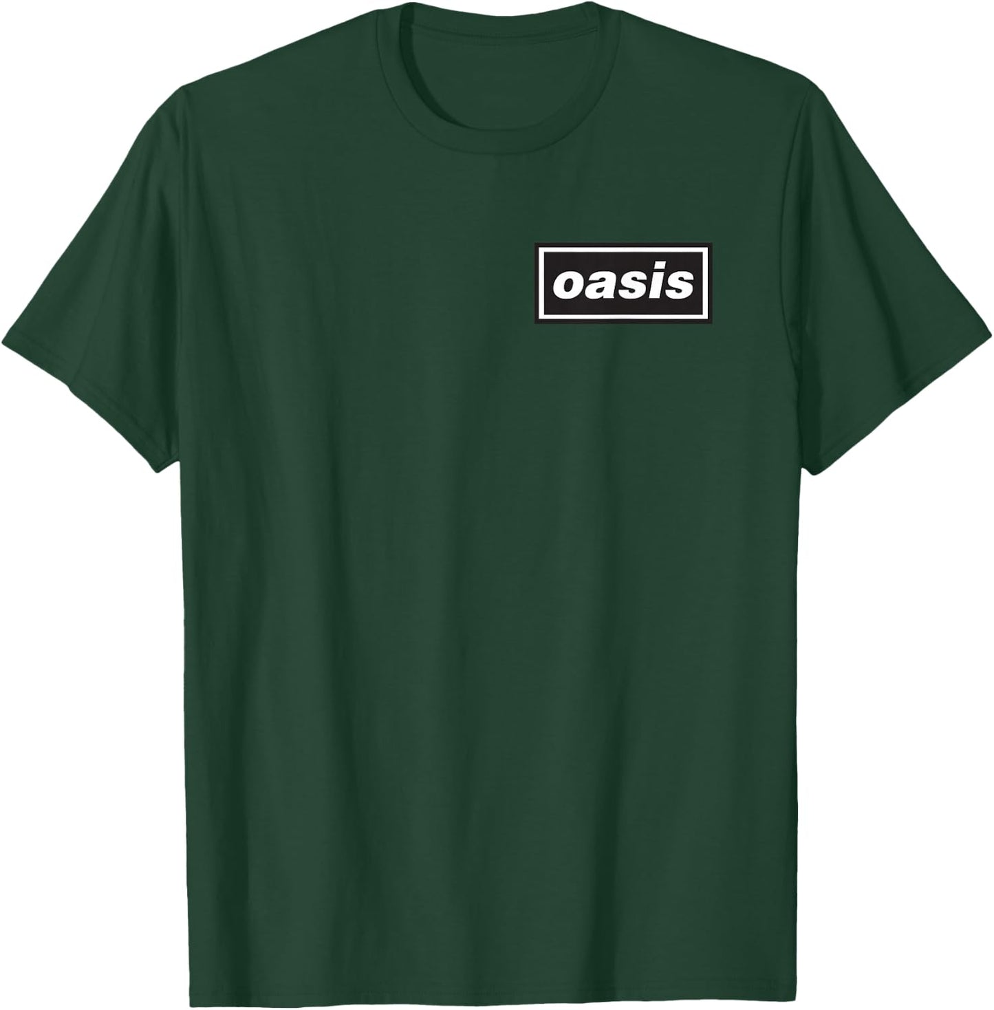 Oasis – Pocket Hit Logo Black , Black, S T-Shirt - T-Shirt | Forest