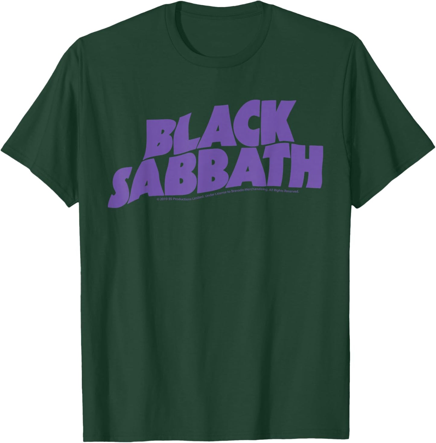 Black Sabbath Purple Logo T-Shirt - T-Shirt | Forest