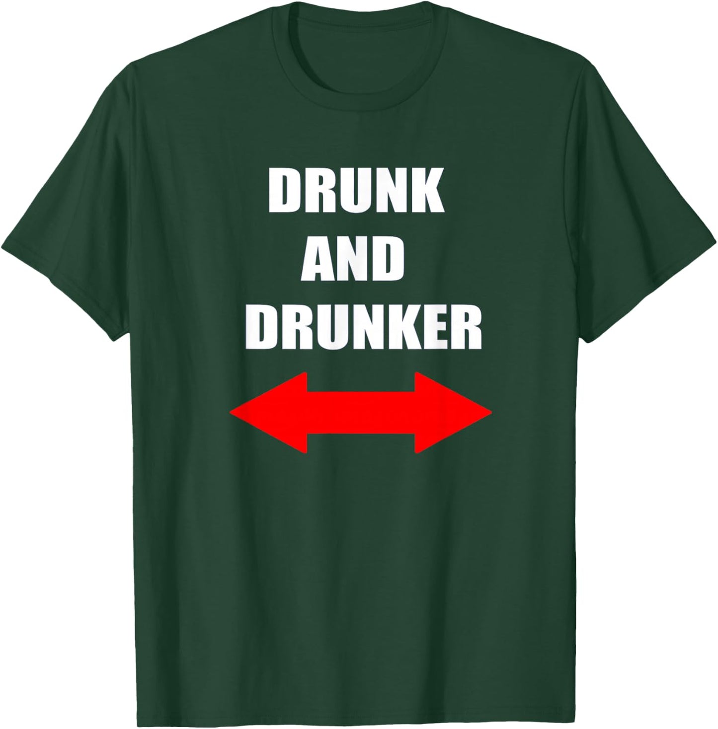 Funny Cruise Alcohol Drinking Drunk and Drunker T-Shirt - T-Shirt | Forest