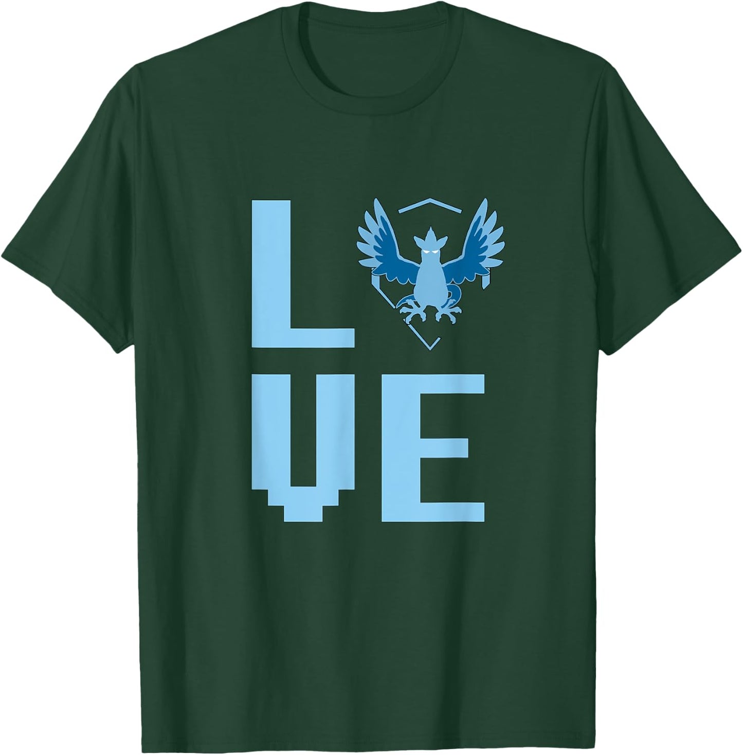"LOVE" - - Go Mystic Team T-Shirt - T-Shirt | Forest