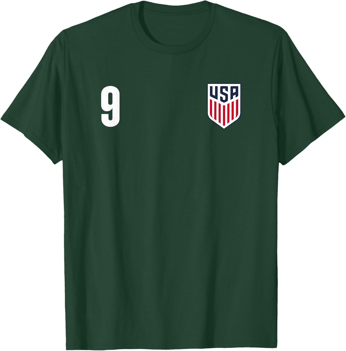 Officially Licensed US Soccer Ricardo Pepi, Legacy #9 T-Shirt - T-Shirt | Forest
