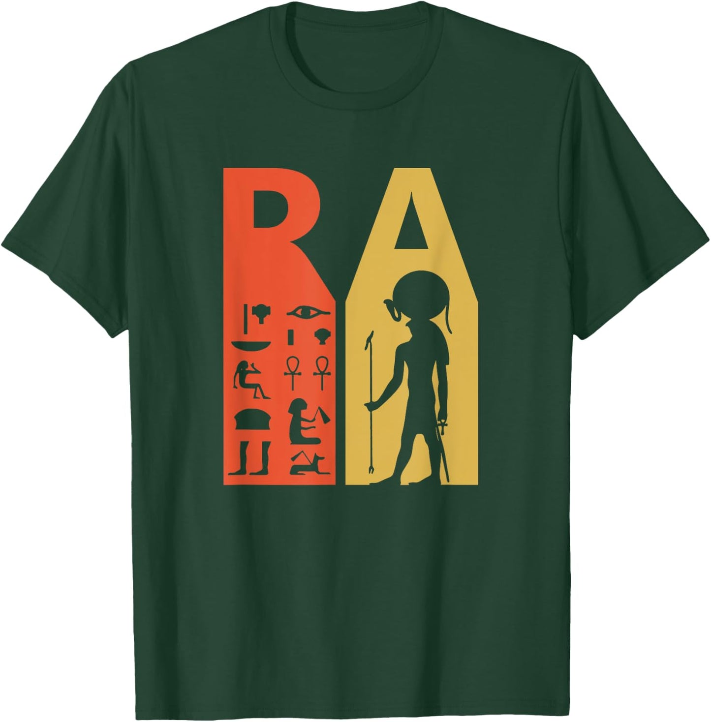 Amun-Ra - Old Egypt God of the Sun RA T-Shirt - T-Shirt | Forest