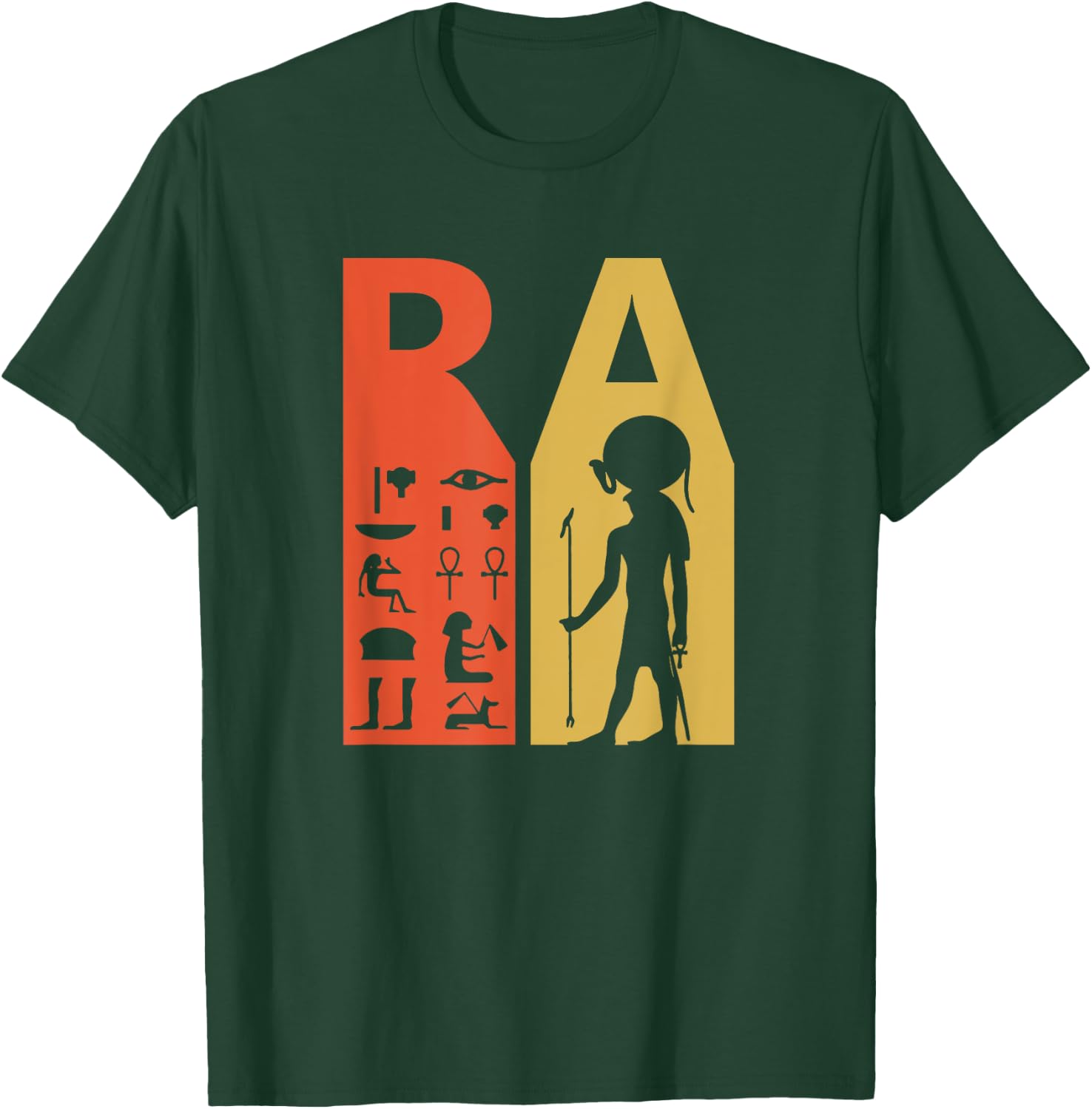 Amun-Ra - Old Egypt God of the Sun RA T-Shirt - T-Shirt | Forest