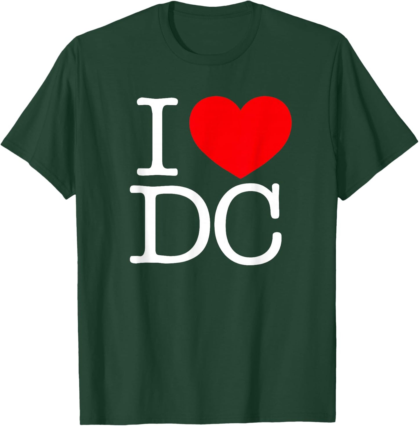 I Love (Heart) DC T-Shirt - T-Shirt | Forest