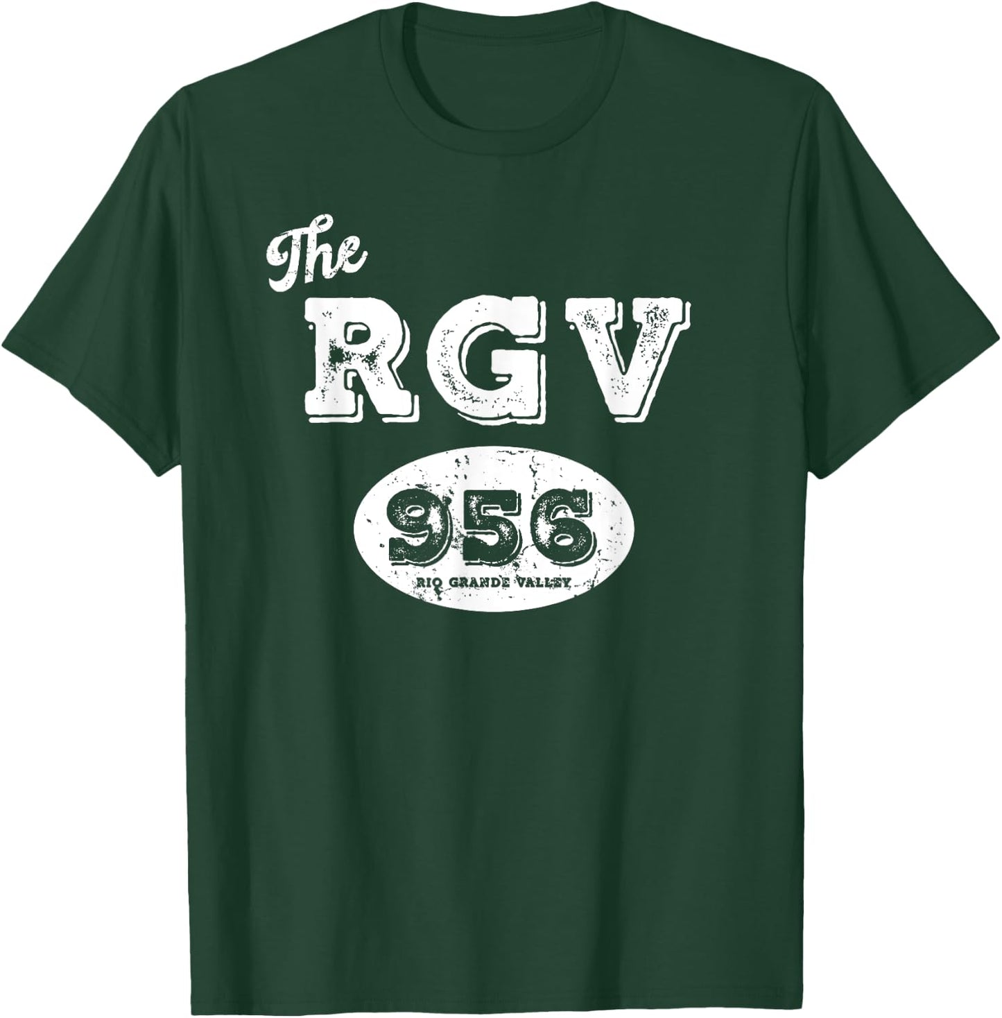 The RGV 956 Lower Rio Grande Valley Texas USA Border Zone T-Shirt - T-Shirt | Forest