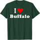 I Love Buffalo City NY Hometown Matching Classic T-Shirt - T-Shirt | Forest