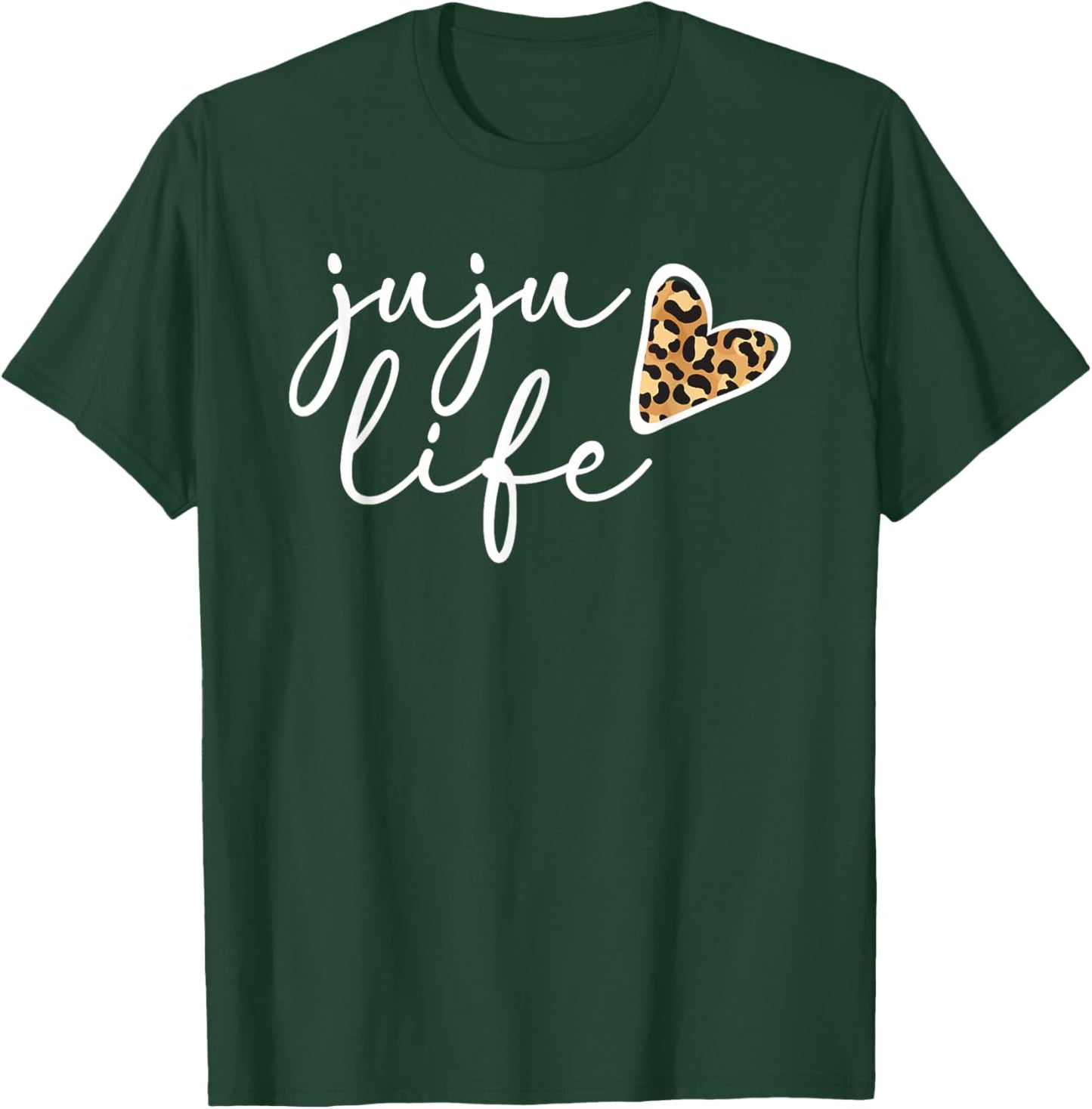 Juju Life Juju Grandma Heart Juju Grandmother T-Shirt - T-Shirt | Forest