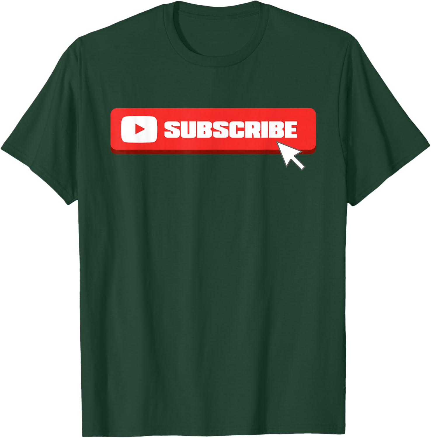 Social Media Like Share Comment Subscribe Vlogger T-Shirt - T-Shirt | Forest