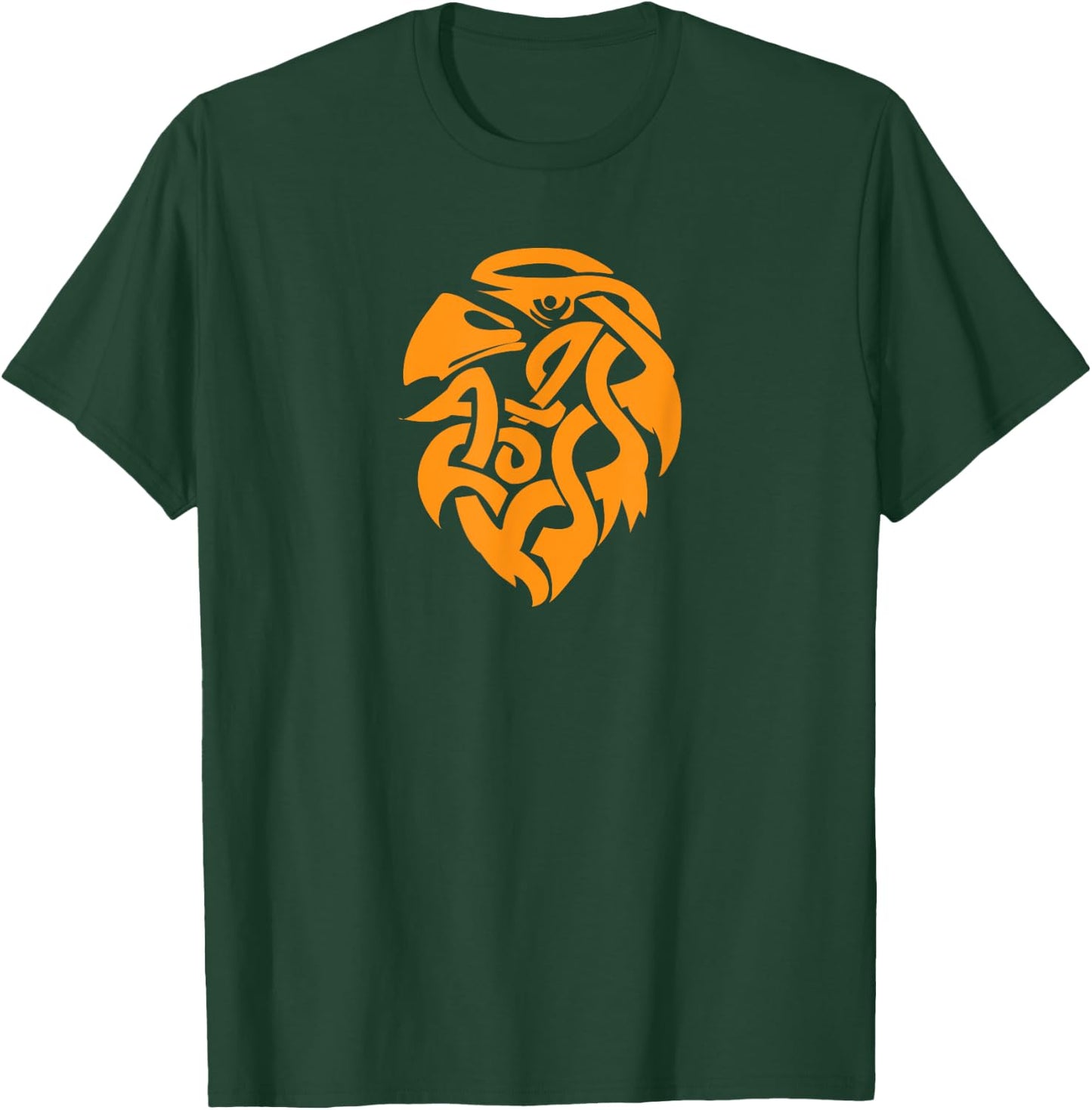 Celtic Symbols Celtic Hawk Celtic Knots Irish Symbol T-Shirt - T-Shirt | Forest