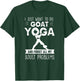 Funny Goat Yoga - Spiritual Cuteness T-Shirt - T-Shirt | Forest