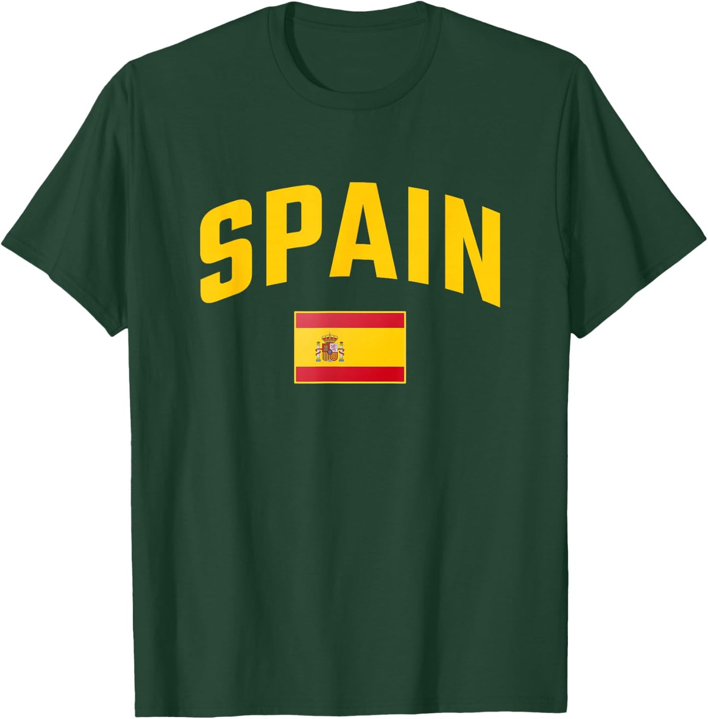 Spain - Flag of Spain - Throwback Design - Classic T-Shirt - T-Shirt | Forest