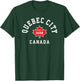 Quebec City Canada Canadian Flag Maple Leaf Gift T-Shirt - T-Shirt | Forest