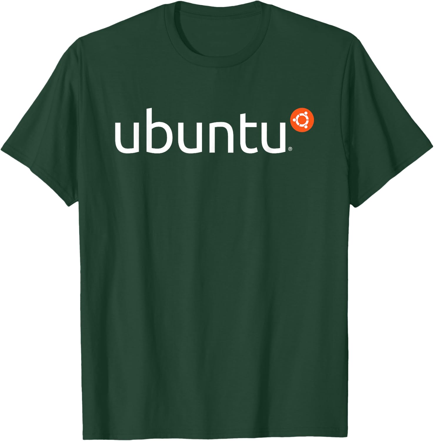 Ubuntu Official Logo Linux Operating System T-Shirt - T-Shirt | Forest
