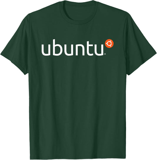 Ubuntu Official Logo Linux Operating System T-Shirt - T-Shirt | Forest