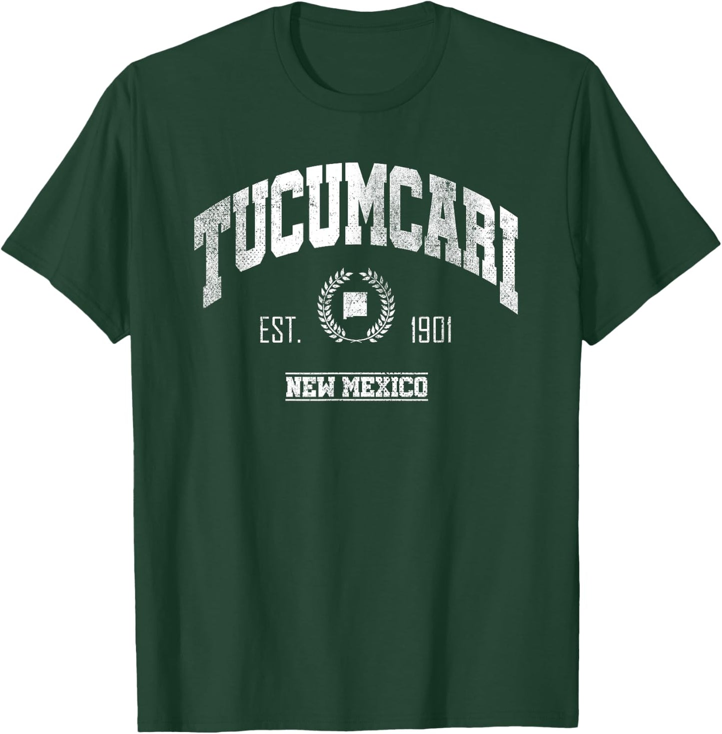 Tucumcari NM | New Mexico | Vintage Throwback T-Shirt - T-Shirt | Forest