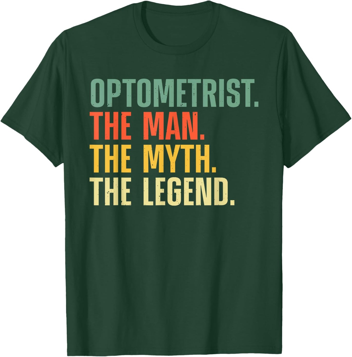 Cool Optometrist Art Dad Boys Optometry Optometrist T-Shirt - T-Shirt | Forest