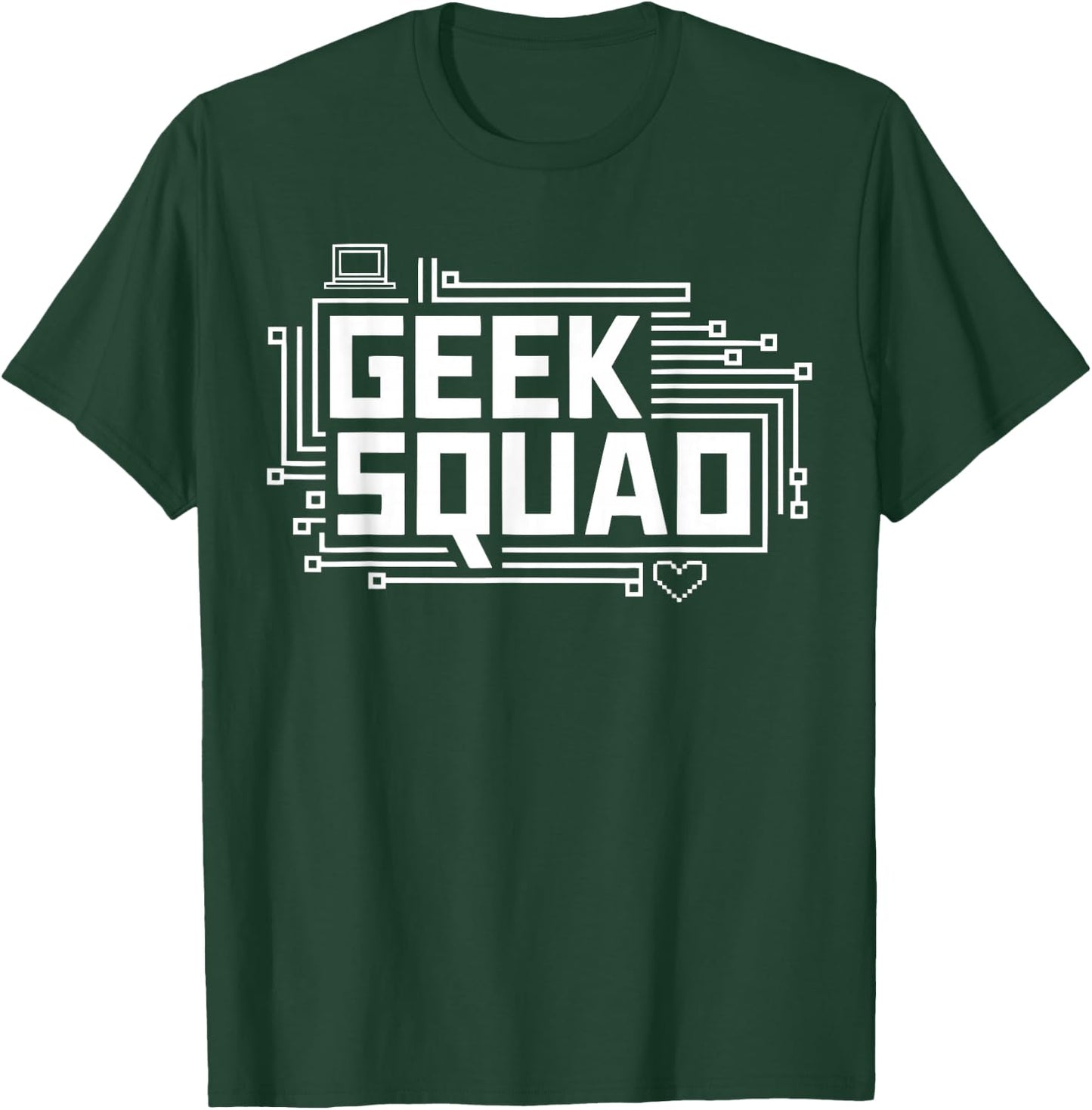 Gamer Nerd Science Gaming Geek Squad T-Shirt - T-Shirt | Forest