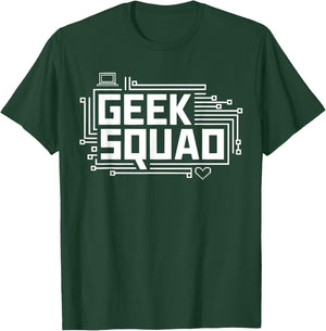 Gamer Nerd Science Gaming Geek Squad T-Shirt - T-Shirt | Forest