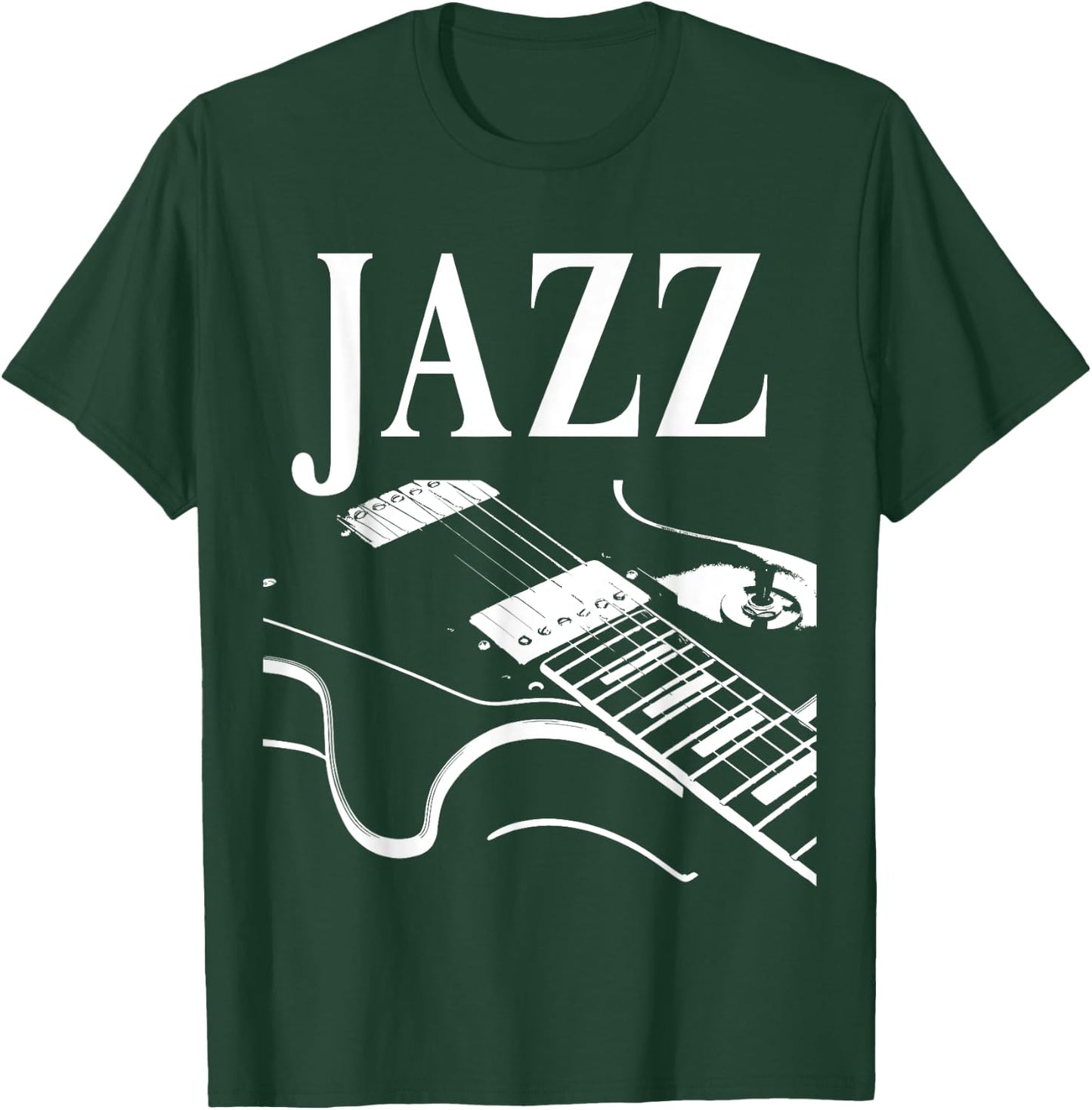 Jazz & Guitar T-Shirt - T-Shirt | Forest