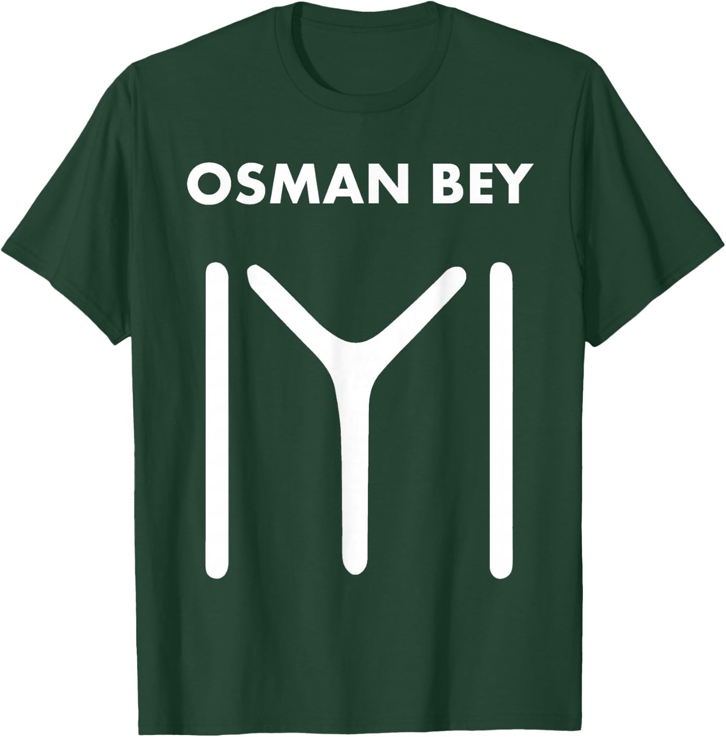 Osman Bey Ertugrul Kurulus Kayi Flag Ottoman Empire Turkey T-Shirt - T-Shirt | Forest