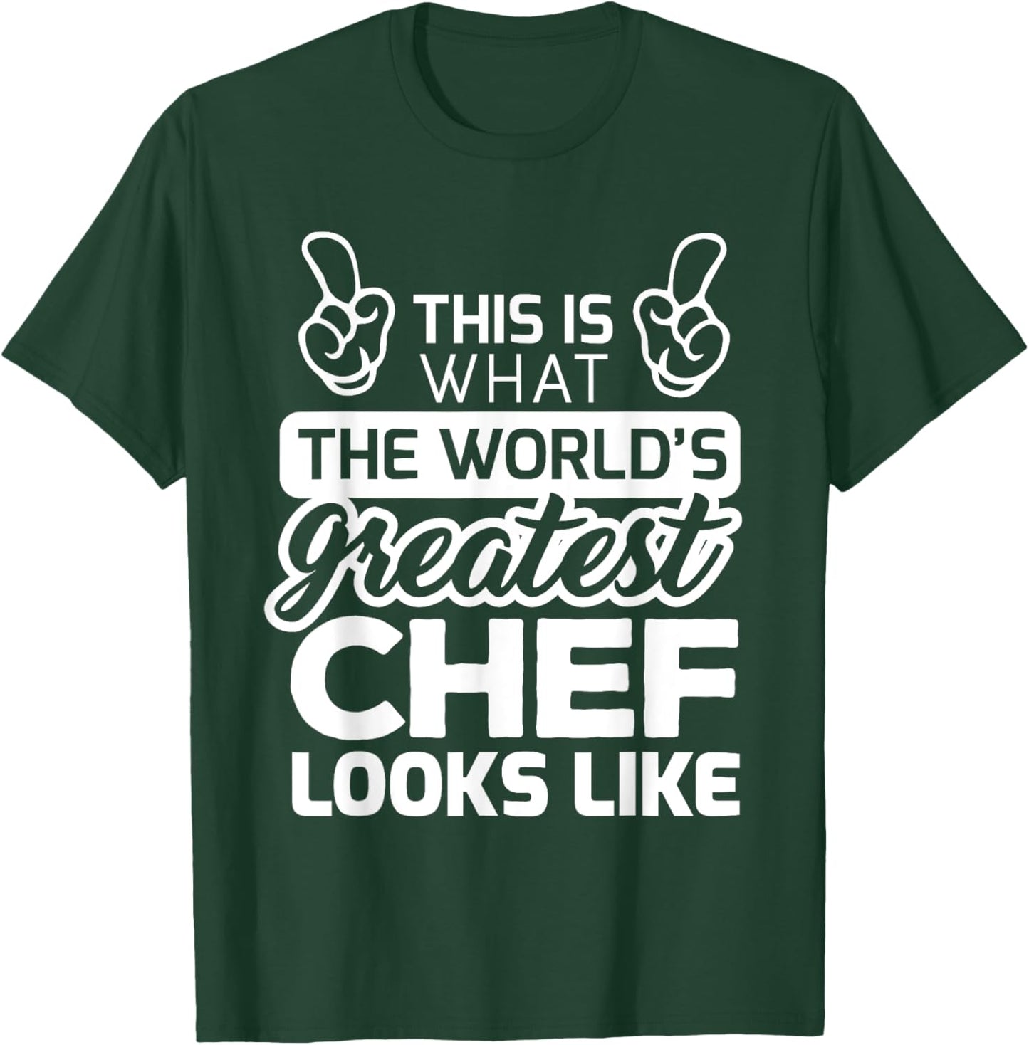 World's Greatest Chef Best Chef Ever T-Shirt - T-Shirt | Forest