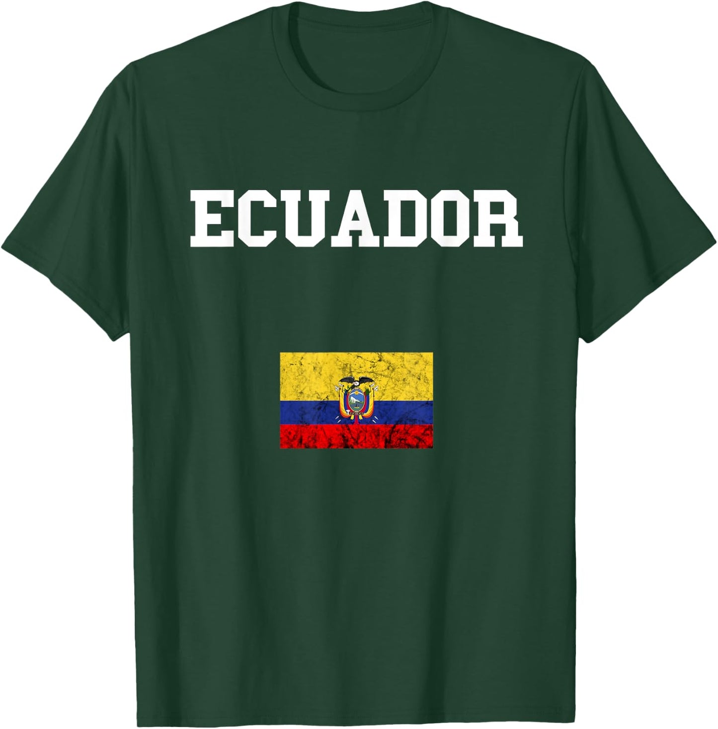 Ecuadorean Roots Ecuadorian Pride Ecuador Ecuadorian Flag T-Shirt - T-Shirt | Forest