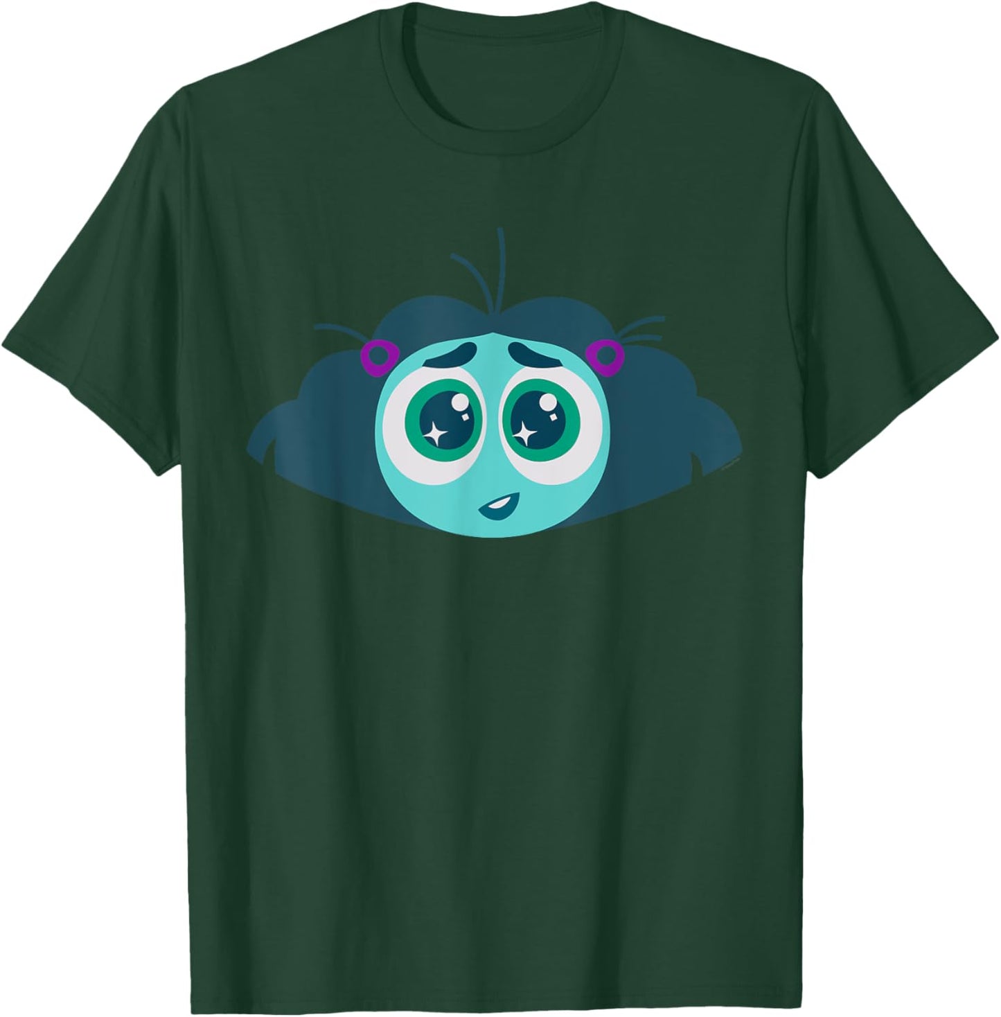 Disney and Pixar's Inside Out 2 Envy Big Face Costume , Black, S T-Shirt - T-Shirt | Forest
