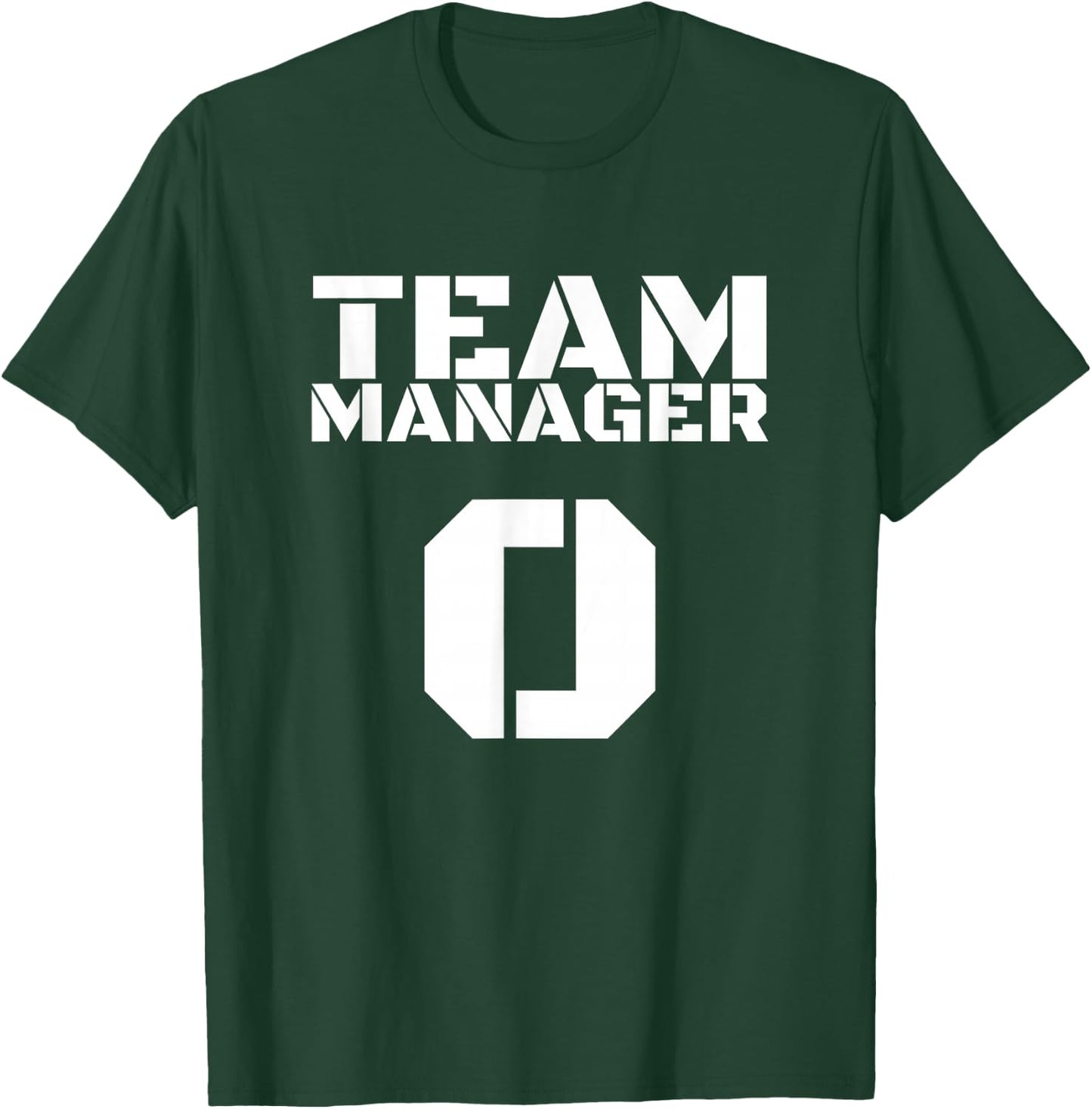 Team Manager Sports Equipment Coach Player T-Shirt - T-Shirt | Forest