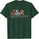 Endometrial Cancer Awareness Uterine Survivor Peach Ribbon T-Shirt - T-Shirt | Forest