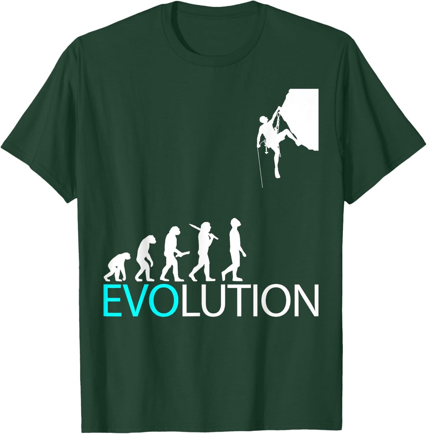 Bergsteigen Bouldern Freiklettern Bergsteiger Berge Klettern T-Shirt - T-Shirt | Forest
