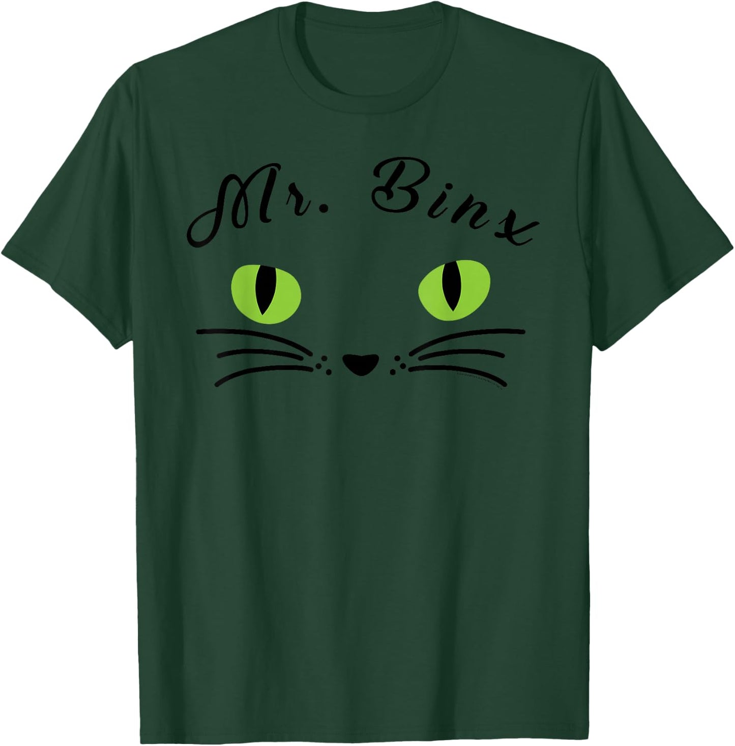 Hocus Pocus - Mister Binx Cat Face T-Shirt - T-Shirt | Forest
