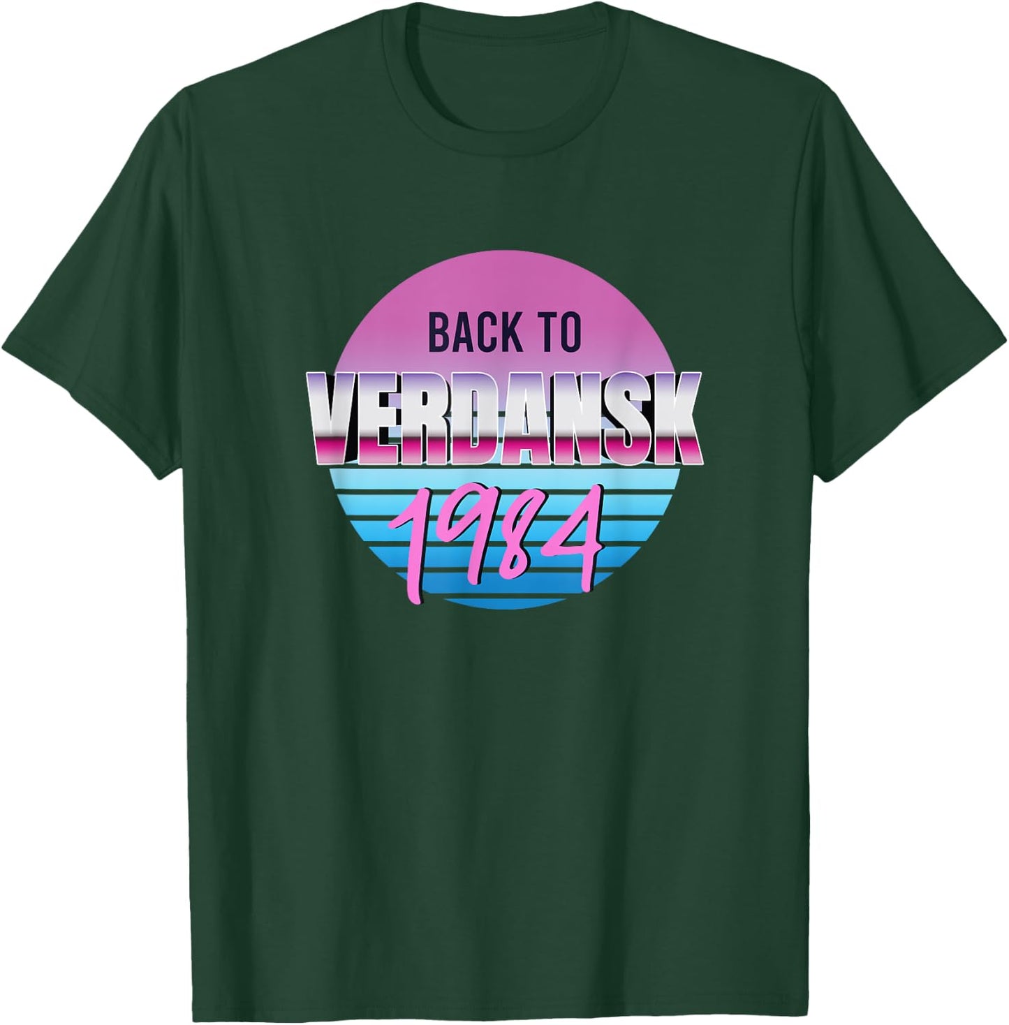 Back to Verdansk 1984 - CoD Gaming Gulag Warzone Verdansk T-Shirt - T-Shirt | Forest