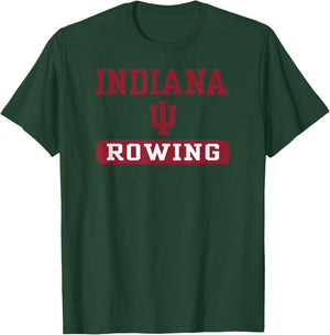 Indiana Hoosiers Rowing Officially Licensed T-Shirt - T-Shirt | Forest