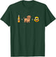 Norfolk Terrier + Beer Dog Dad Happy Men Pet Lover T-Shirt - T-Shirt | Forest