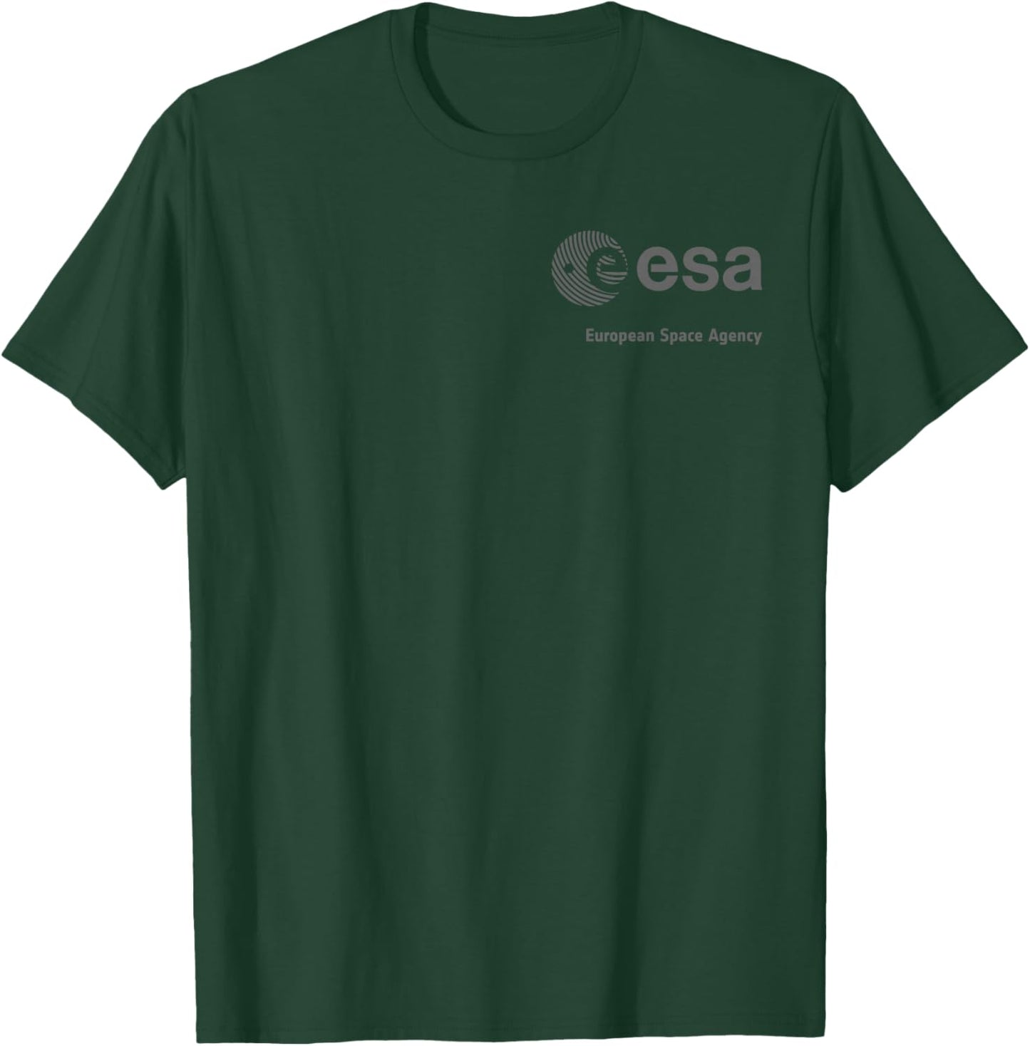 ESA European Space Agency Logo Grey , black T-Shirt - T-Shirt | Forest