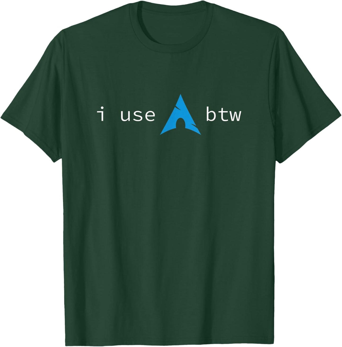 I use Arch, BTW , Black, S T-Shirt - T-Shirt | Forest