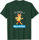 Funny Cat Running Cross Country Gift Men T-Shirt - T-Shirt | Forest