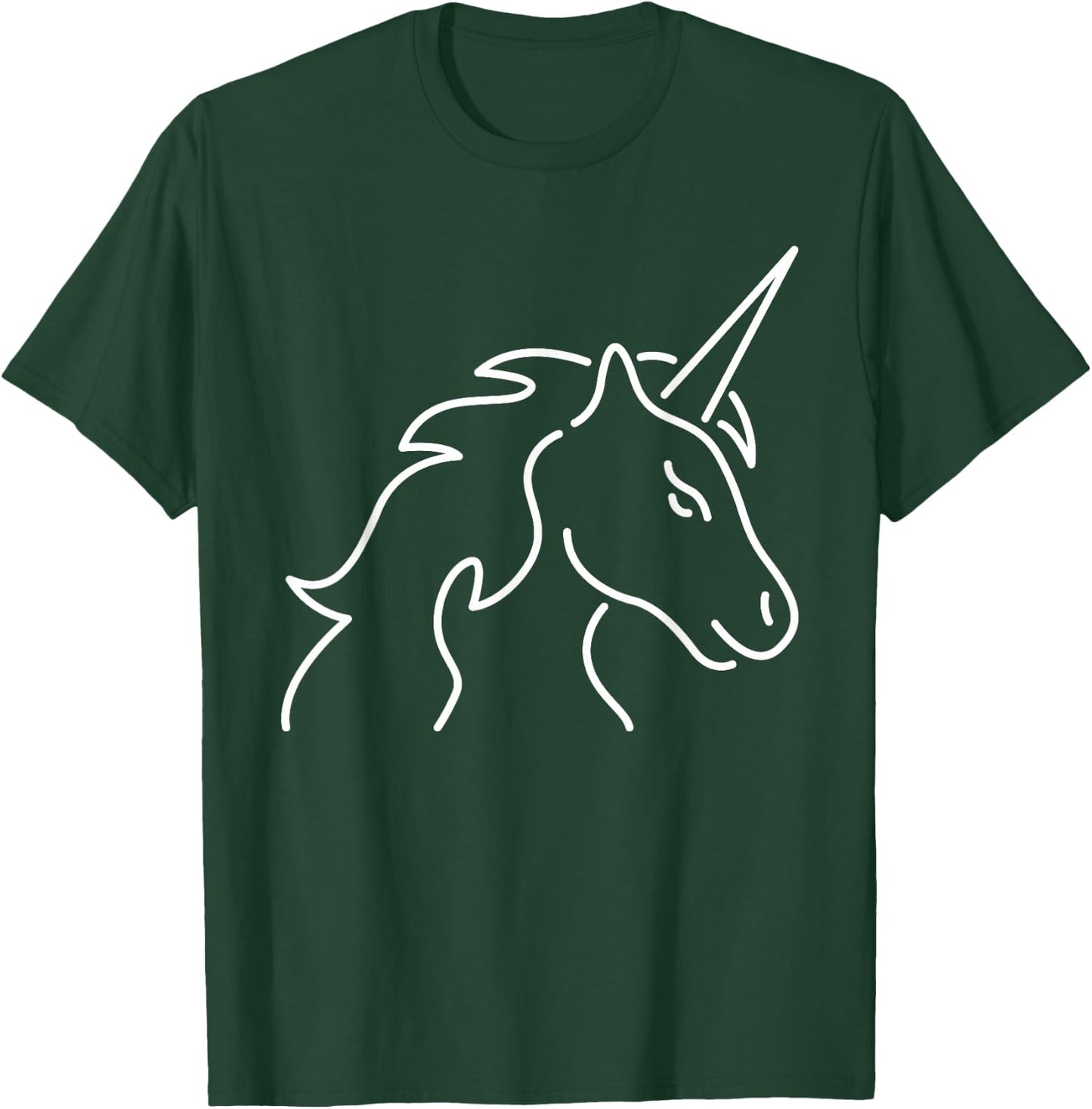 Unique Unicorn T-Shirt - T-Shirt | Forest