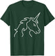 Unique Unicorn T-Shirt - T-Shirt | Forest