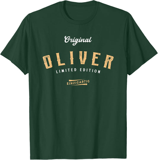 Oliver Limited Edition , black, s T-Shirt - T-Shirt | Forest