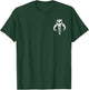 Star Wars: The Mandalorian Bounty Hunter Portrait & Logo T-Shirt - T-Shirt | Forest
