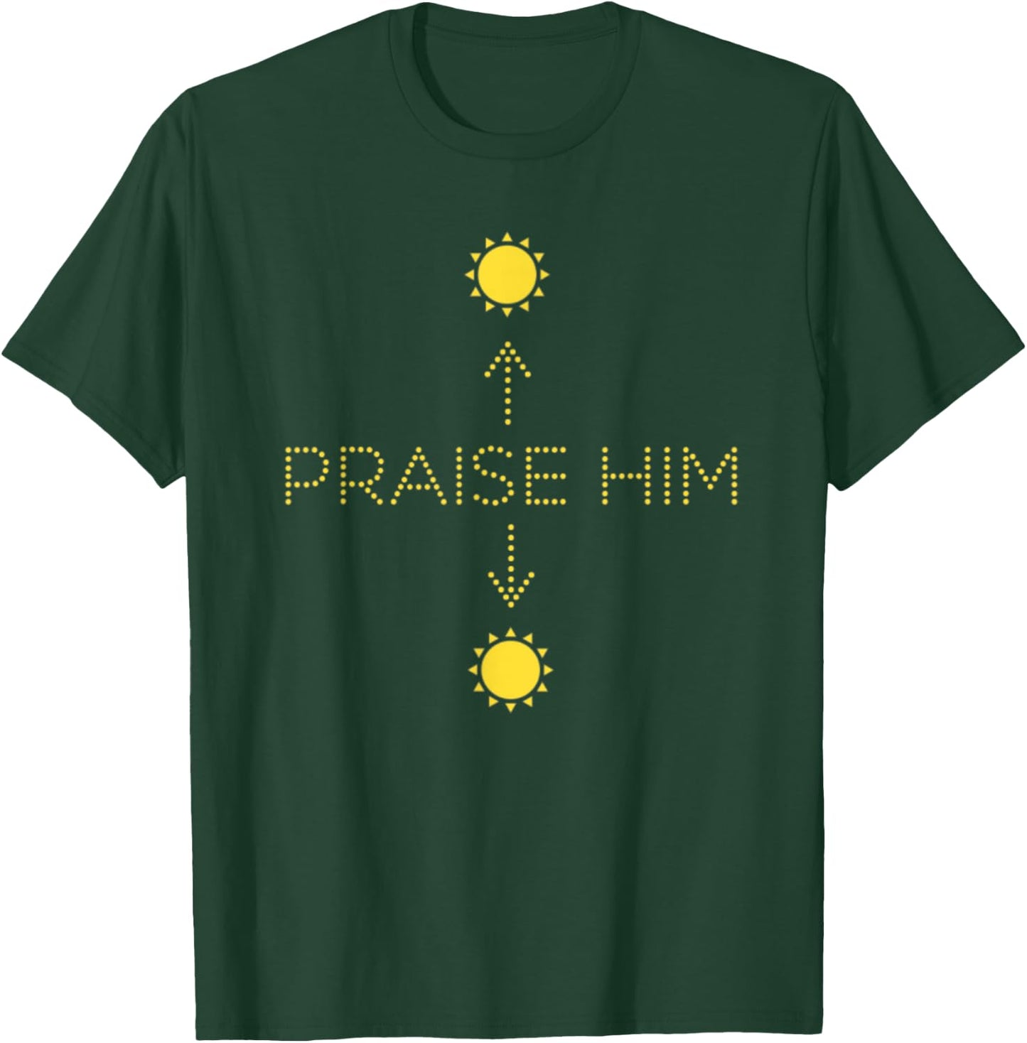 Psalm 113:3 From The Rising Of The Sun Bible Verse Gift T-Shirt - T-Shirt | Forest