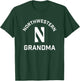 Northwestern University Wildcats Arched Grandma T-Shirt - T-Shirt | Forest
