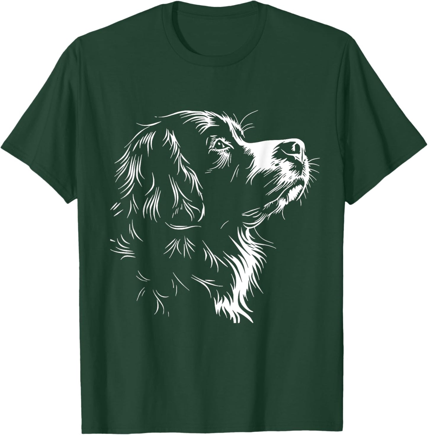 Bernese Mountain Dog Face Graphic Design Women Girls Kids T-Shirt - T-Shirt | Forest