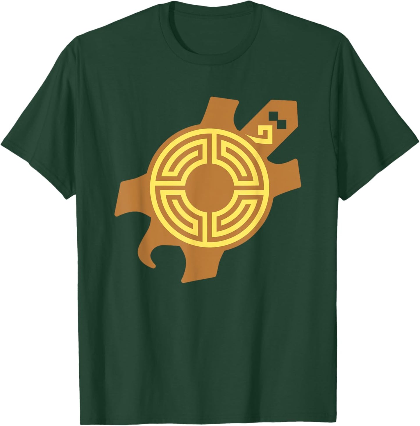 Turtle Hopi Native American strength symbol T-Shirt - T-Shirt | Forest