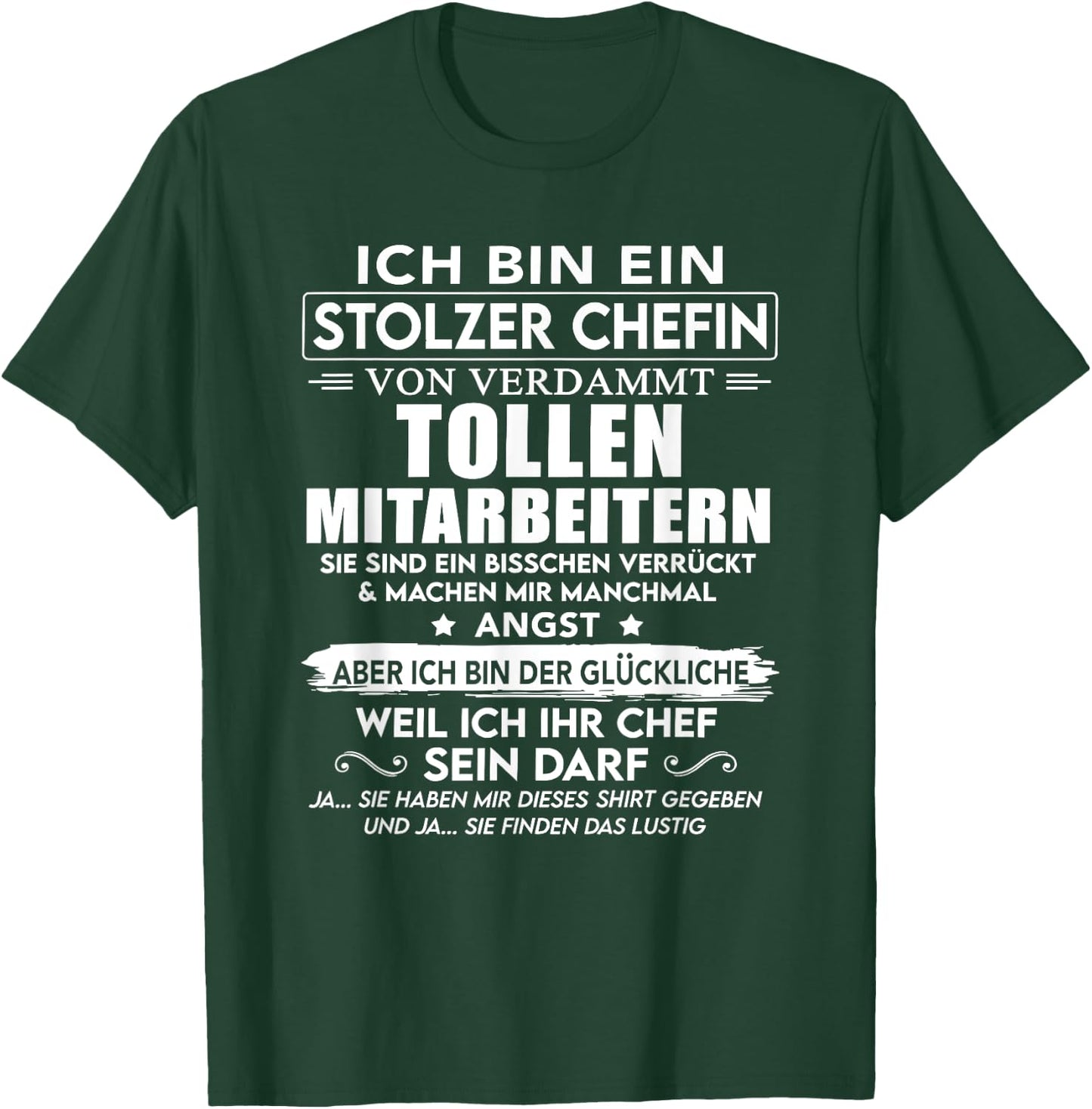 Schwarz, , Kurzarm, S, EU 40.5, Klassisch, Novelty, Geschenk T-Shirt - T-Shirt | Forest