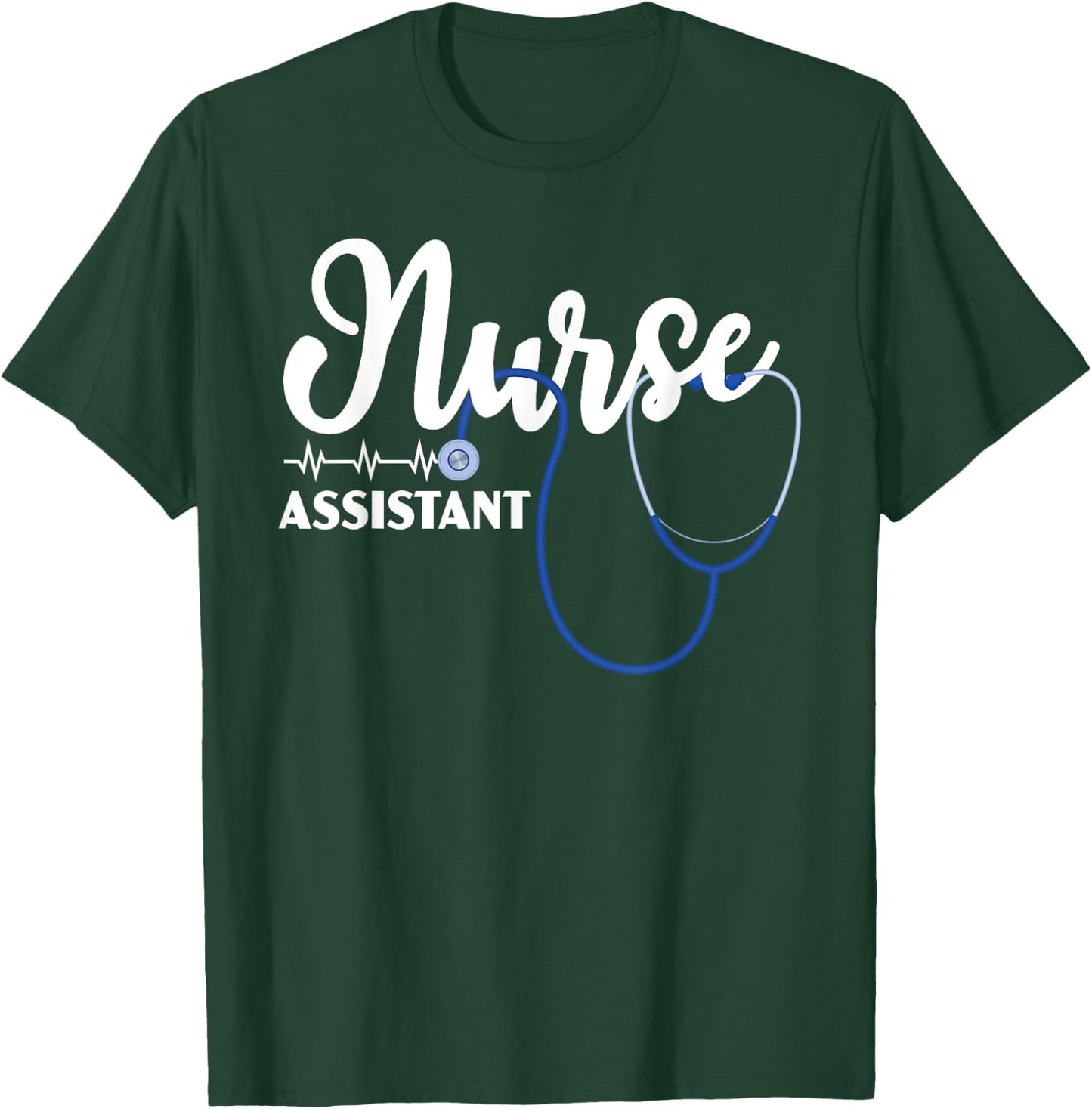 Nurse Assistant Certified Nursing Assistant Medical CNA T-Shirt - T-Shirt | Forest