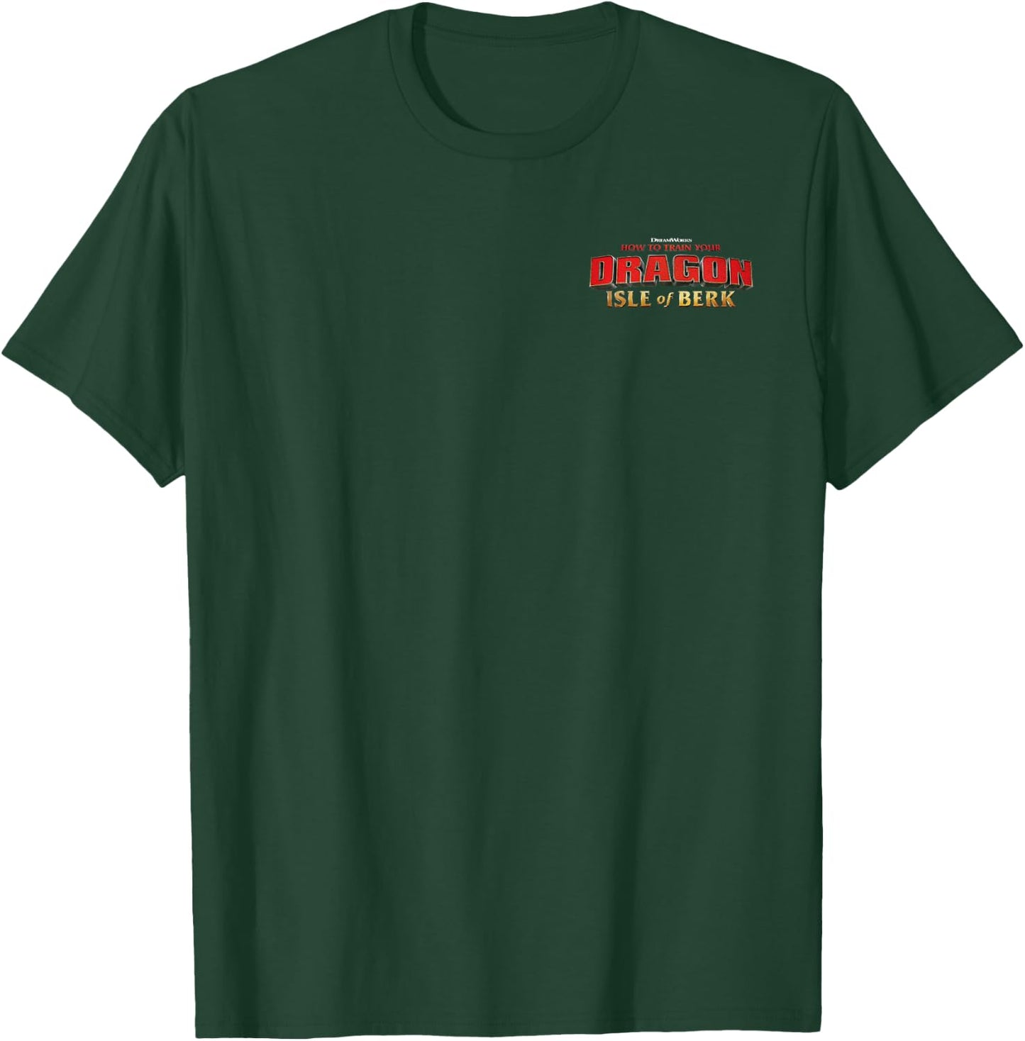 Universal Epic Universe Isle of Berk Open Portal Two Sided T-Shirt - T-Shirt | Forest