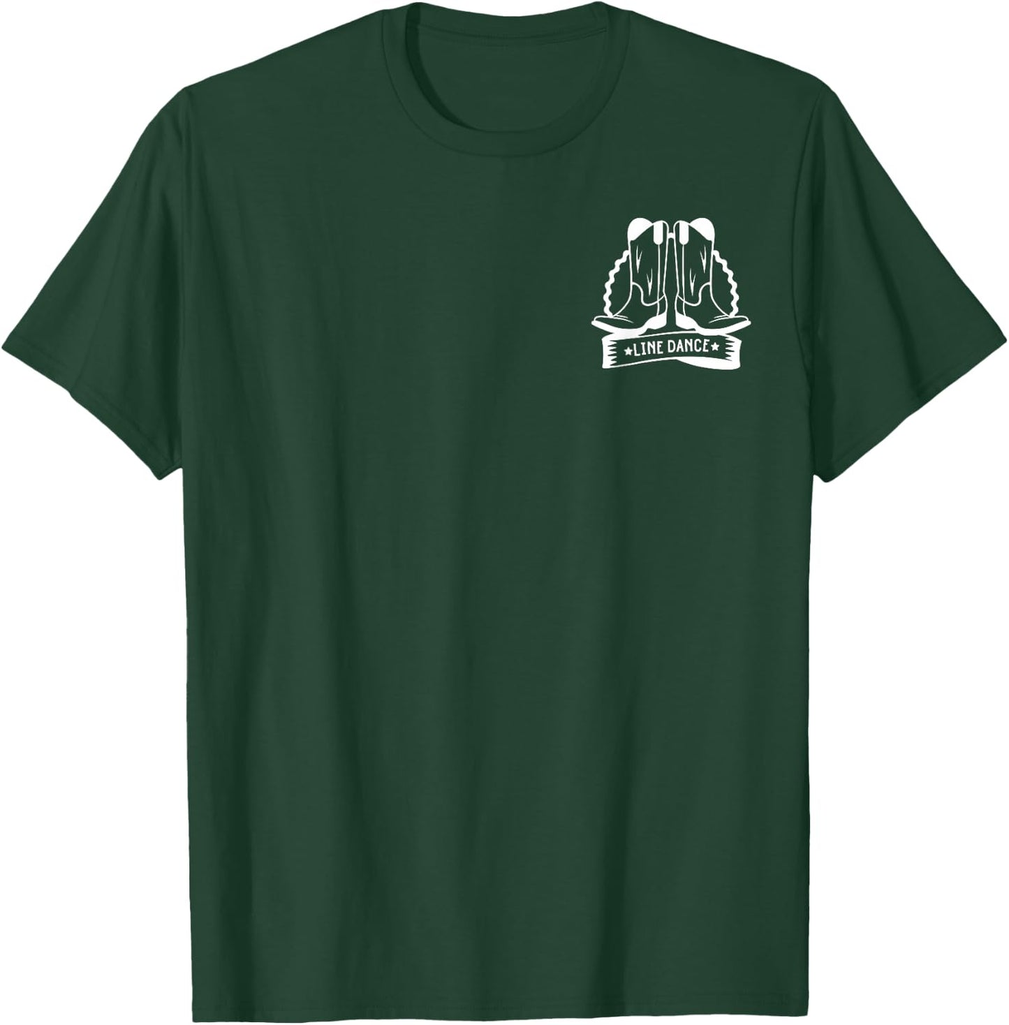 Leben Liebe Line Dance Cowgirl Country Tanzgruppe Linedance T-Shirt - T-Shirt | Forest